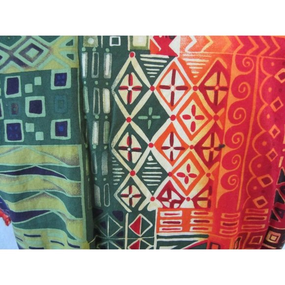 FASHION SEAL Men Hawaiian ALOHA shirt pit to pit 22 slim sz M camp luau vintage - Picture 5 of 7